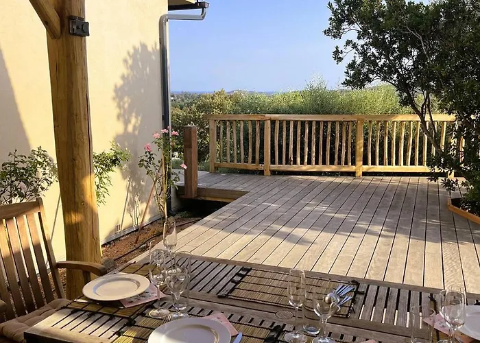 Gaia, 6 Pers, Piscine Chauffee, 3 Min וילה