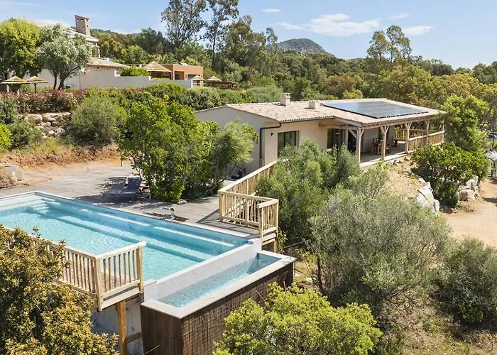 וילה Gaia, 6 Pers, Piscine Chauffee, 3 Min סנט-לוסידה פורטו-וקיו